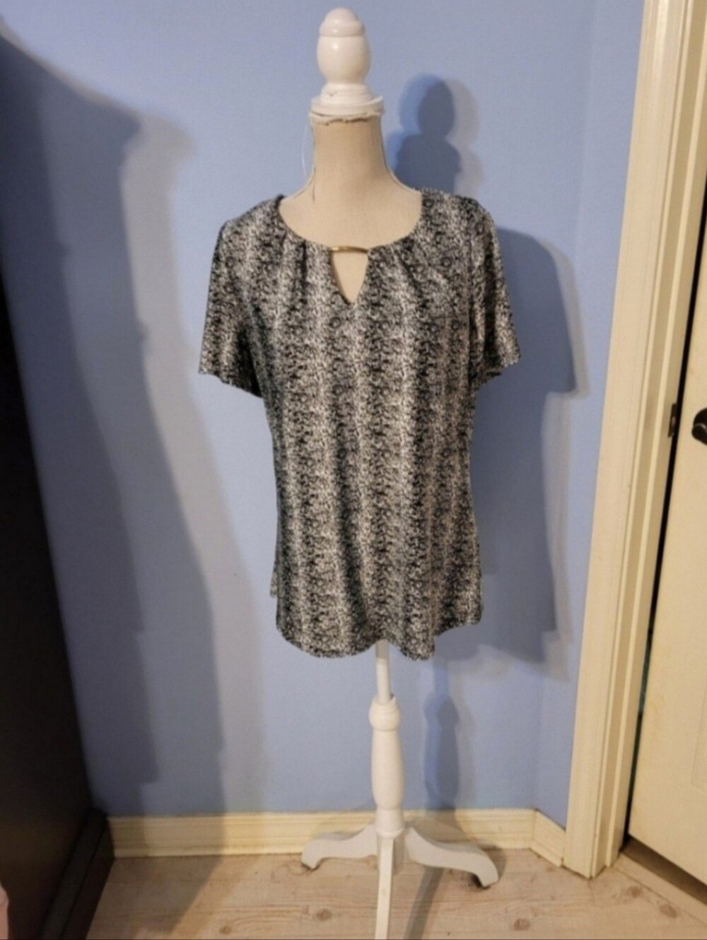 Always Indigo Large Womens Blouse